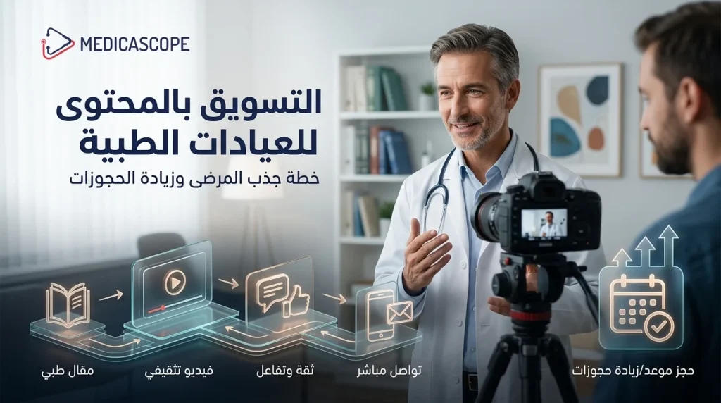 التسويق بالمحتوى للعيادات الطبية