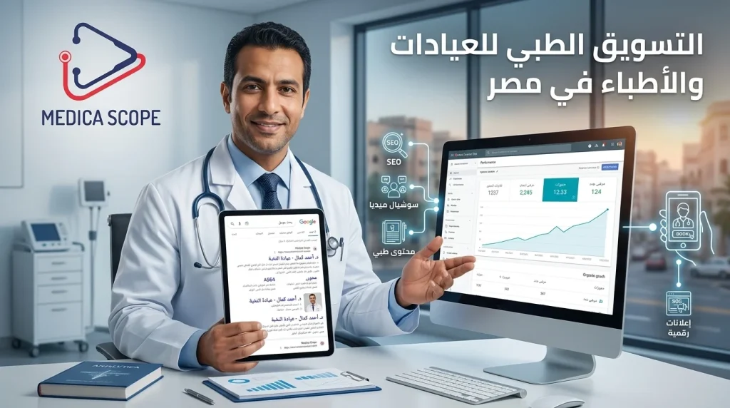 التسويق الطبي للعيادات والأطباء في مصر