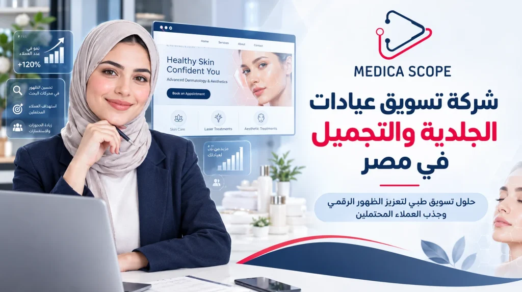شركة تسويق عيادات الجلدية والتجميل في مصر 2026