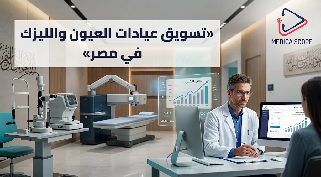 تسويق عيادات العيون والليزك في مصر 2026